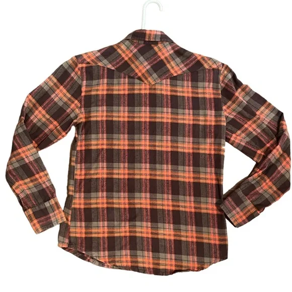 Vintage Stapleford Plaid Flannel Shirt Size S/P - Picture 3 of 7